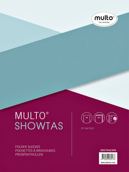 Multo - Showtas multo a3 23r pp 0.08mm dwars 10 stuks