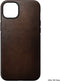 Nomad Modern Leather Case - iPhone 14 Plus - Echt leer - MagSafe - Bruin