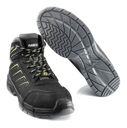Mascot Footwear Fit Veiligheidsschoenen hoog F0109-937 - Zwart - 44