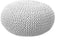Label 51 Gebreid - Poef - Rond - Ø70 - Katoen - Wit