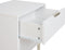 Nachtkastje met 2 lades SOHO Wit