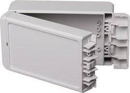 Bopla Bocube B 140806 PC-V0-7035 96013125 Wandbehuizing, Installatiebehuizing 80 x 151 x 60 Polycarbonaat Grijs-wit (RA
