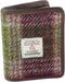 Pasjeshouder Lewis Heide Paars en Groen- Harris Tweed - Glen Appin of Scotland