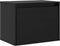 vidaXL - Wandkast - 45x30x35 - cm - massief - grenenhout - zwart