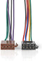 Nedis ISO-Kabel voor Autoradio - ISO-compatibiliteit: Standaard - 0.15 m - Rond - PVC - Polybag