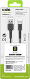 SBS TECABLEMICROC15K - USB-C Kabel - 1,5 m - Zwart