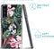 iMoshion Hoesje Geschikt voor Samsung Galaxy S21 Hoesje Siliconen - iMoshion Design hoesje - Groen / Roze / Tropical Jungle