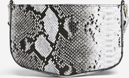 Pieces PCPerline - Schoudertas - Snake-look - Gray Violet