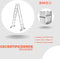 RMBO Multifunctionele Vouwladder 4x4 - 13 standen - Max. hoogte 464 cm - Max. belasting 150 kg EN 131.6