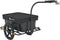 Fietskar - Bagagefietskar - 90 Liter - Zwart