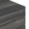 vidaXL - Tuintafel - pallet - massief - grenenhout - donkergrijs