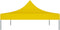 vidaXL Partytentdak - 270 g/m² - 4x3 m - Geel