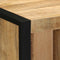 vidaXL - Nachtkastjes - 2 - st - 40x35x40 - cm - massief - ruw - hout - mango