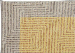 Tapijt DKD Home Decor Geel (160 x 230 x 0,7 cm)