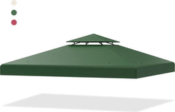 Coast Dubbel Vervangdak - Paviljoendak 3 x 3 m - Donkergroen