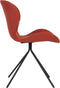 Zuiver OMG Eetkamerstoelen - Oranje - Set van 2