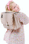Caramel & Cie Kleuterboekentas koper frous frous - Schooltas/Boekentas - Smal