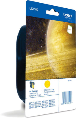 Brother LC1100YBP - Inktcartridge Origineel - Paginaopbrengst 325 - Geel