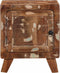 vidaXL - Nachtkastje - 2 - st - 40x32x46 - cm - massief - gerecycled - hout