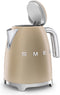 Smeg KLF03CHMEU - Waterkoker - 1,7L 2400W RVS - Mat zwart