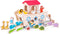 New Classic Toys® Houten Ark van Noach Speelset - Educatief Speelgoed met Vormenstoof - Inclusief 10 Paar Dieren (10 paar)