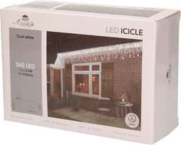 Anna Collection IJspegelverlichting - lichtsnoer - 360 lampjes - helder wit - 720 cm