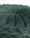 Dutch Decor - KAJA - Sierkussen rond 40 cm - velvet - Mountain View - donkergroen