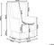 Beliani ONEIDA - Fauteuil - Groen - Fluweel