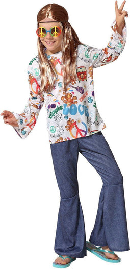 Flower Power Outfit Kind Bodhi - 7-9 jaar / 130-145cm