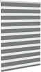 vidaXL - Zebra - rolgordijn - 105x100 - cm - stofbreedte - 100,9 - cm - donkergrijs