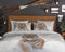Good Morning Snow Tiger - Dekbedovertrek Lits-jumeaux - Flanel 100% katoen - Grijs - (240x200/220 cm + 2 kussenslopen)