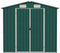 vidaXL - Tuinschuur - 205x129x183 - cm - gegalvaniseerd - staal - groen