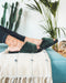 Emerald spa slippers