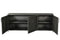 Roxxz Design Metal Sideboard - Rough Industrial - 3 doors - 180x40x70 cm
