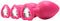 Dream Toys Buttplug FLIRTS ANAL TRAINING KIT GEM STONE Roze