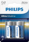 Philips Ultra Alkaline Batterijen – LR20 (D-Cell) – 1,5V – Set van 2 – Universeel Compatibel