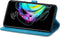 iMoshion Hoesje Geschikt voor Motorola Edge 20 Hoesje Met Pasjeshouder - iMoshion Mandala Bookcase - Turquoise