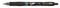 Pilot - Gelschrijver PILOT G-2-07 One Piece medium zwart | 12 stuks