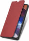 iMoshion Hoesje Geschikt voor Motorola Moto E7i Power Hoesje Met Pasjeshouder - iMoshion Slim Folio Bookcase - Rood