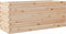 vidaXL - Plantenbak - 110x40x46 - cm - massief - grenenhout