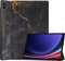 imoshion Tablet Hoes - Geschikt voor Samsung Galaxy Tab S9 11.0 inch Ultra / Galaxy Tab S10 Ultra - Design Trifold Bookcase - Black Marble