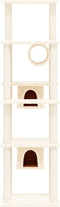 vidaXL - Kattenmeubel - met - sisal - krabpalen - 169 - cm - donkergrijs