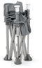 Pop ‘N Sit Portable Booster Seat - Grey.