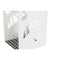Paraplu DKD Home Decor Zwart Metaal Wit (19.5 x 20 x 47.5 cm) (2 pcs)
