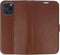 Valenta iPhone 12 Pro Max - Book Case - Handgemaakt - Bruin