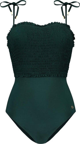 Beachlife Rich Green Smock badpak met beugel - Dames - Maat 40C - Groen