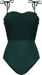 Beachlife Rich Green Smock badpak met beugel - Dames - Maat 40C - Groen