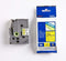 Brother TZE651 - Laminated Tape - 24 mm x 8 m - Geel/Zwart