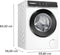 Bosch WGH2560AFG - Wasmachine - Stoom - 10 kg - 1600 rpm - 20% zuiniger dan energielabel A - Home Connect - Wit