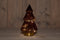 Anna's Collection - B.O.T. Tree Glass 15X28,5 cm Burgundy With Gold...